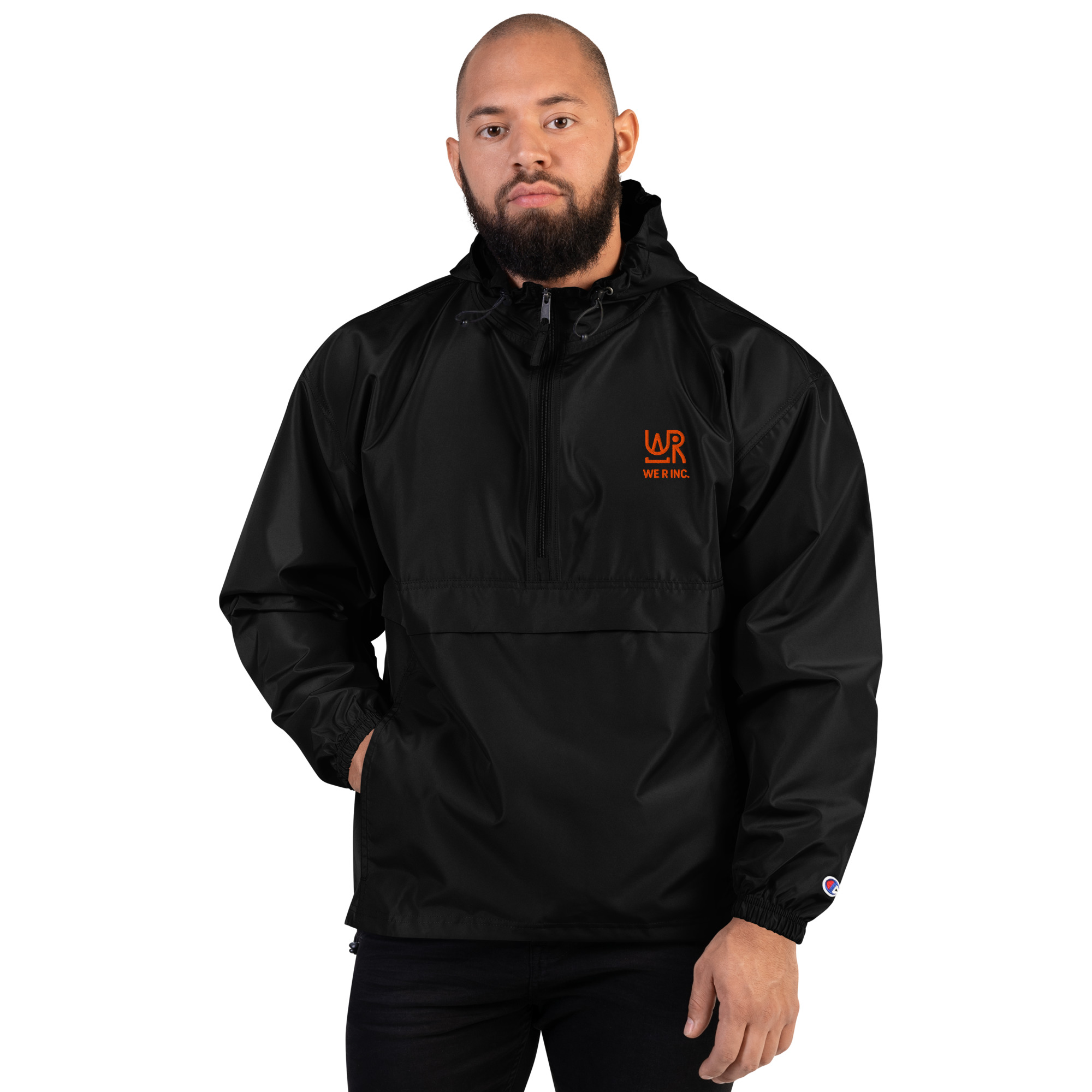Embroidered Champion Packable Jacket - Afbeelding 5